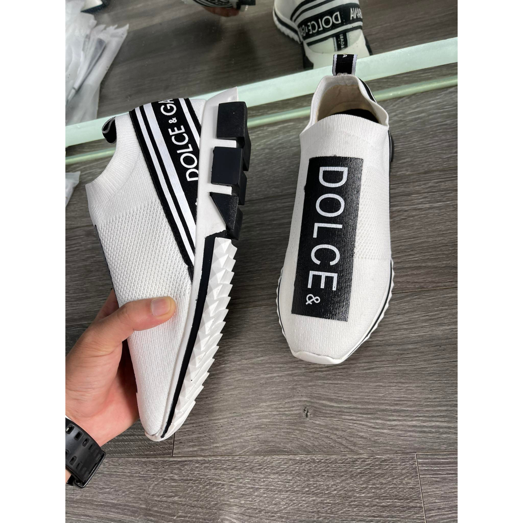 Giày lười Dolche - Giày in chữ Dolche cực chất - Giày lười thời trang nam cao cấp
