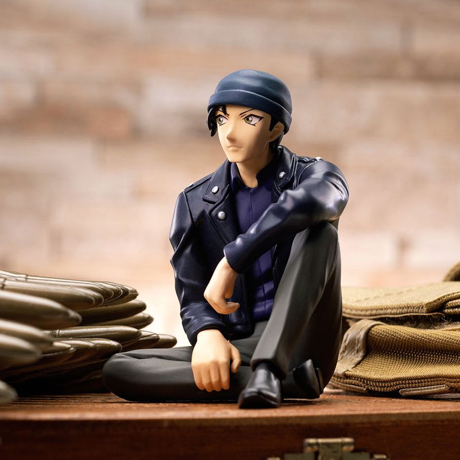 Mô hình Shuichi Akai - Detective Conan chính hãng Sega, Noodle Stopper Chokonose Ver, Anime figure Nhật Bản