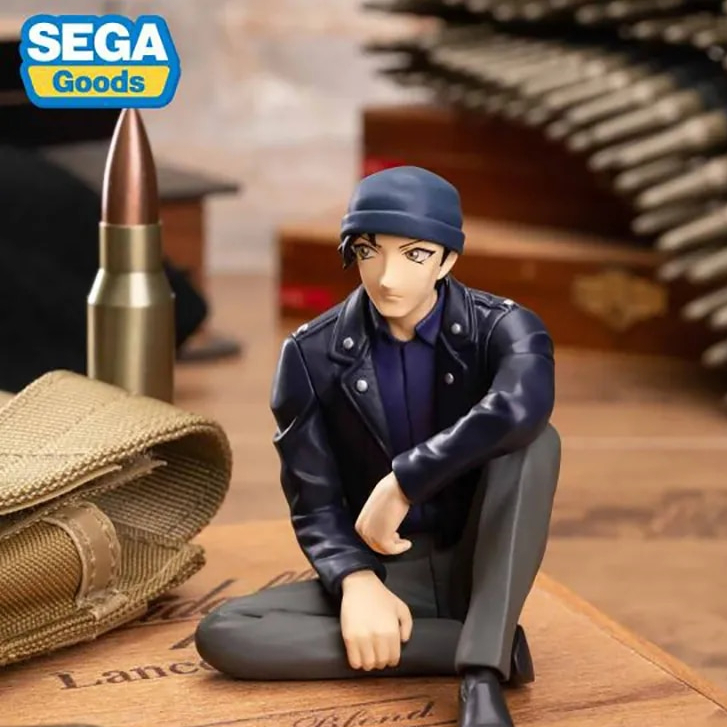 Mô hình Shuichi Akai - Detective Conan chính hãng Sega, Noodle Stopper Chokonose Ver, Anime figure Nhật Bản