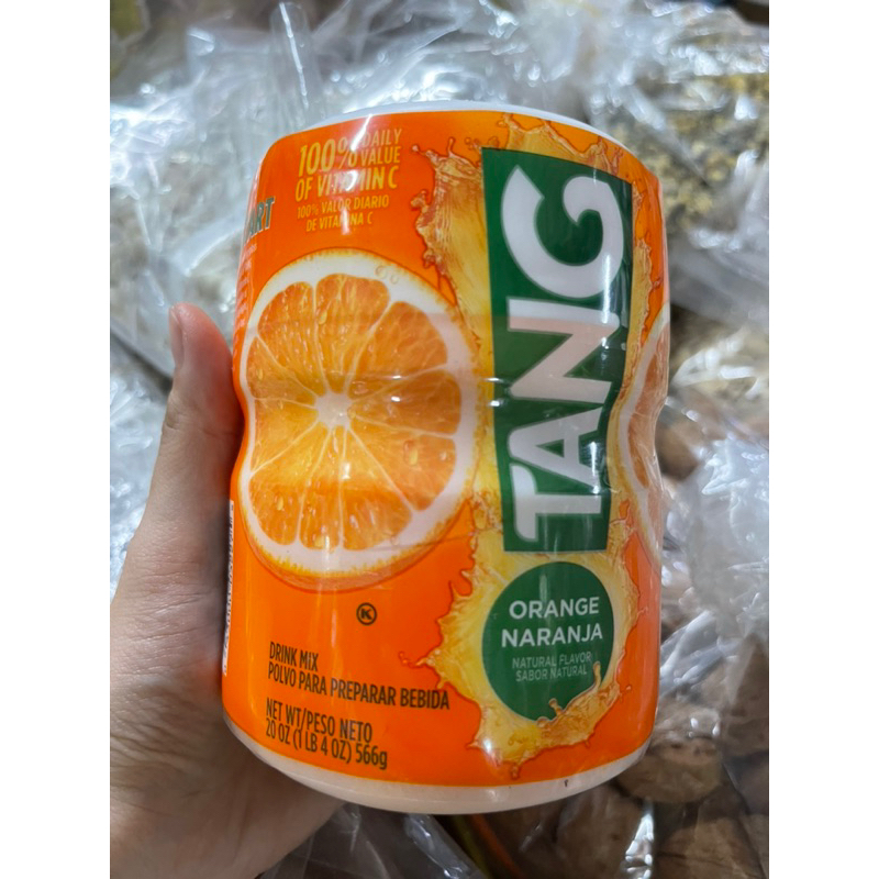 Bột pha nước cam TANG hủ 566gr
