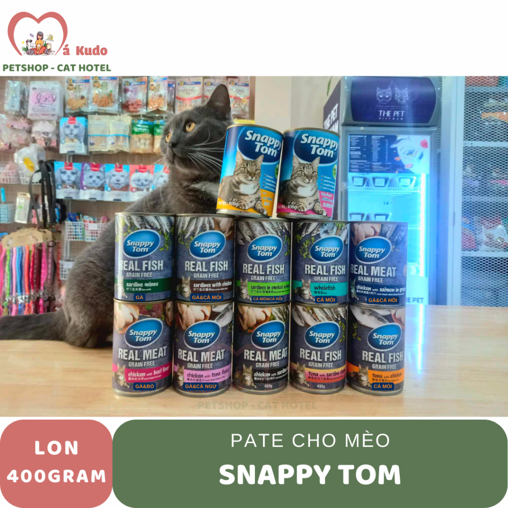 Pate Snappy Tom lon