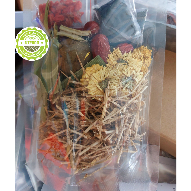 SÂM BÔNG CÚC ATISO 7 VỊ NẤU 10 LÍT NƯỚC