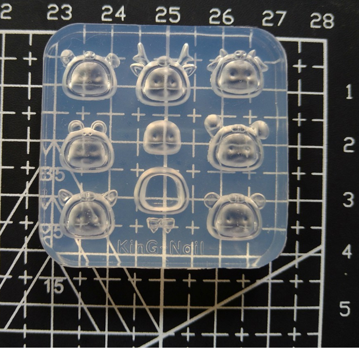 Cosplay nhiều mặt - Khuôn silicone trang trí nail, làm charm trang sức