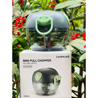 Dụng cụ băm rau của quả, xay tỏi ớt Lock&lock CK321, dung tích 180ml - Hàng chính hãng