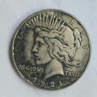 Xu 1921 Liberty Dollar silver Morgan