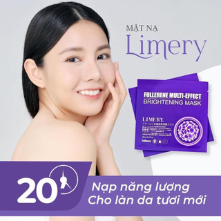 Limery - mặt nạ sữa c60 fullerene gấp 172 lấn vitamin c
