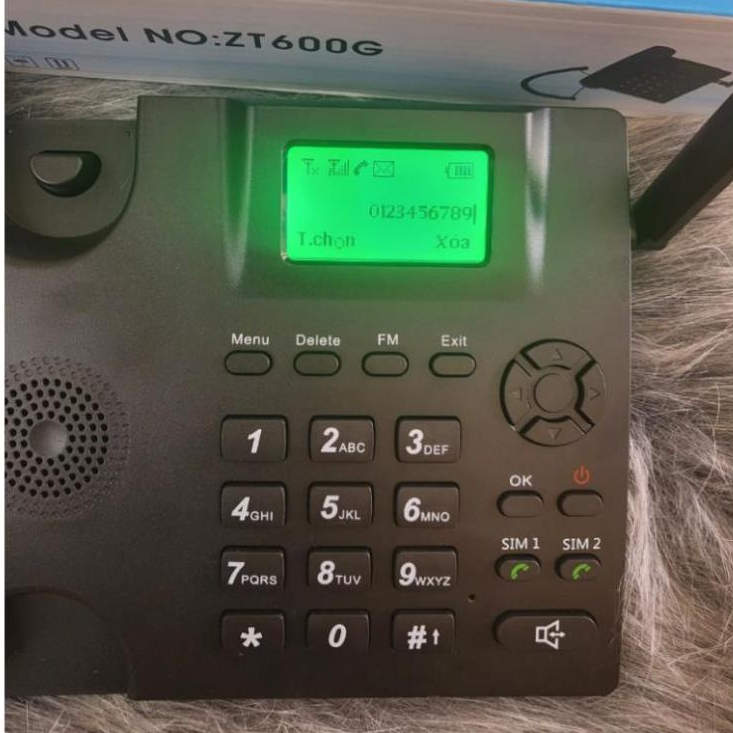 { BH 6 THÁNG } điện thoại độc lạ.máy bàn dùng 2 sim.pin 5C khi mất điện.dùng hotline. Bảo hành 1 đổi 1 trong 1 tháng | BigBuy360 - bigbuy360.vn