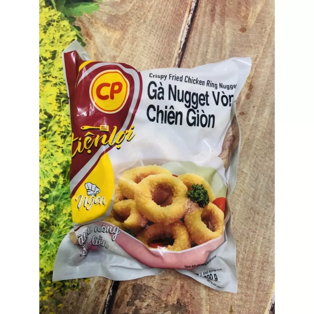 Gà Nugget vòng chiên giòn