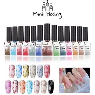 Set 12 màu cồn loang