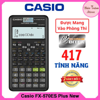 Máy tính Casio FX-570ES Plus New Edition, màn hình LCD, độ phân giải cao, được phép mang vào phòng thi