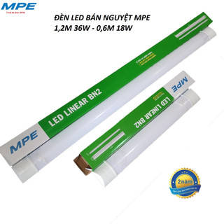 Đèn led bán nguyệt MPE 1,2 mét và 0,6 mét model:BN2