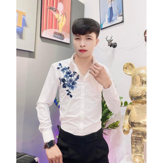 Áo Sơmi Luxury Thêu Hoa