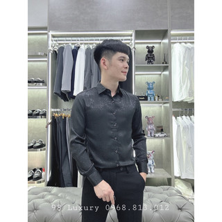 Sơmi Lụa Gấm Hoa Hồng