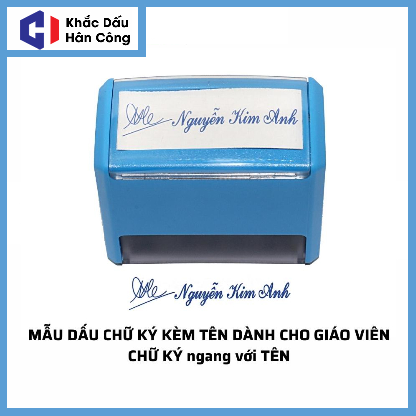 Làm Theo Yêu Cầu  Kt: 22x58mm T414 Có Mực Sẵn