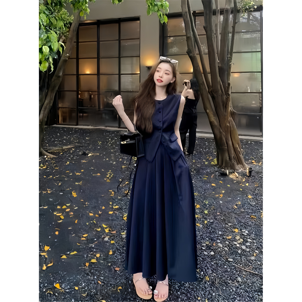 - Set gile tuyết mưa hàng Quảng Châu phong cách tiểu thư kèm ảnh thật