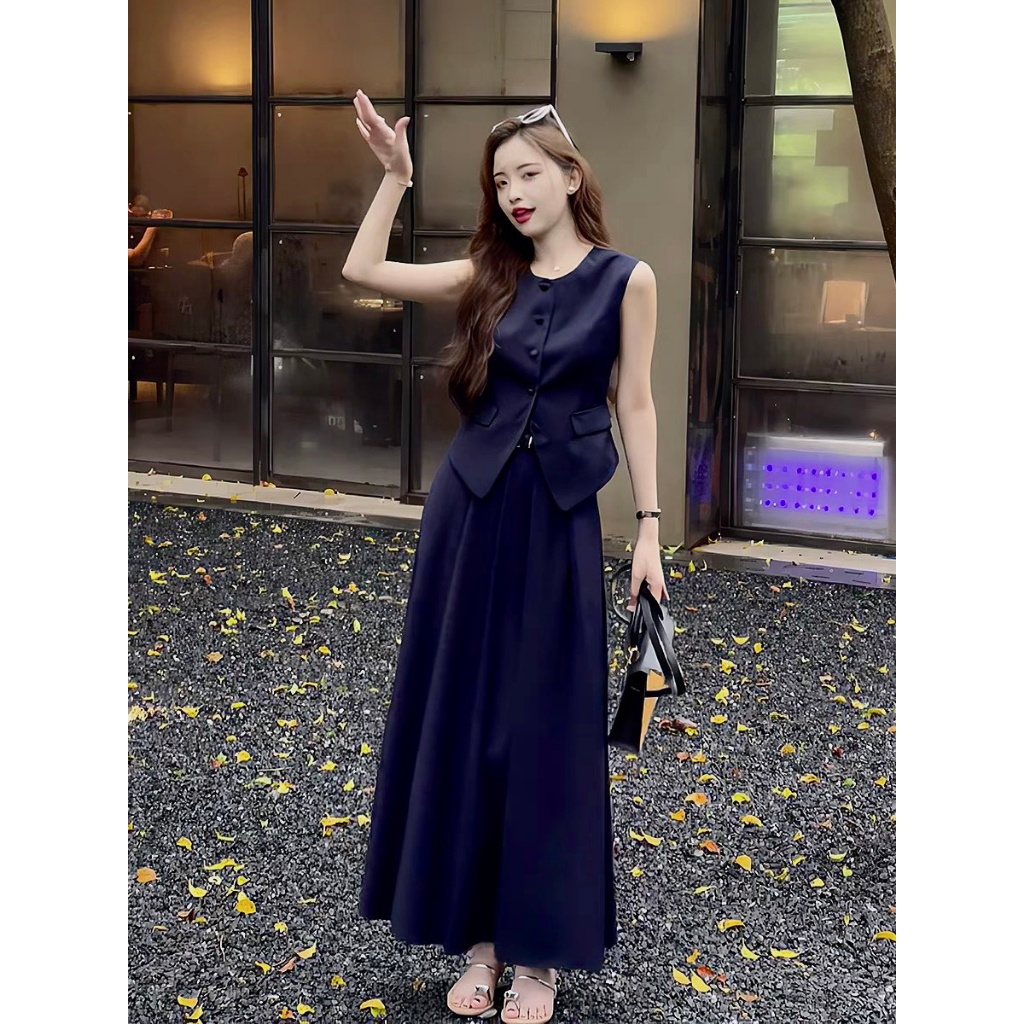 - Set gile tuyết mưa hàng Quảng Châu phong cách tiểu thư kèm ảnh thật