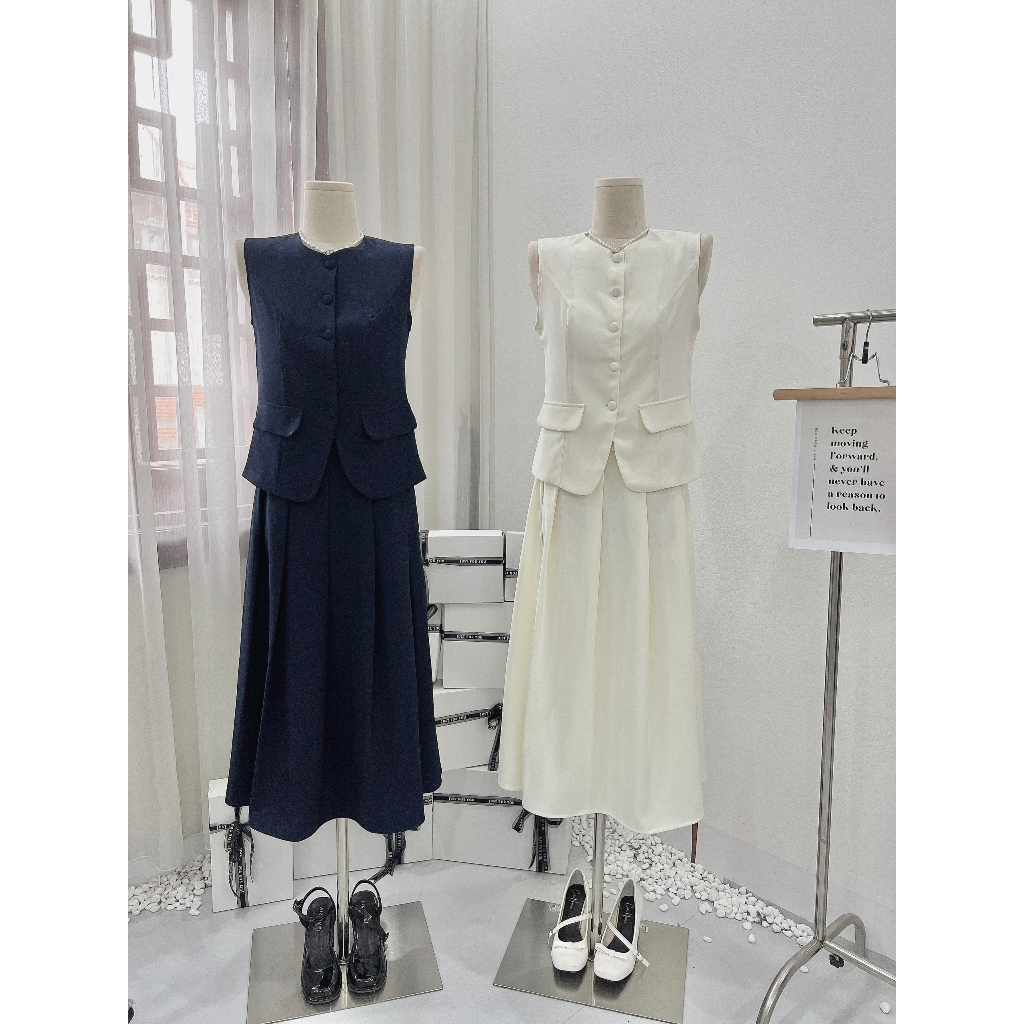 - Set gile tuyết mưa hàng Quảng Châu phong cách tiểu thư kèm ảnh thật