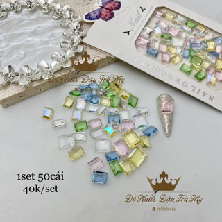 Phụ kiện nail - set đá mix màu n419