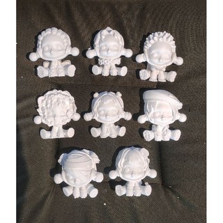 Tượng SKULLPANDA mini 2D (ko kèm màu &cọ)