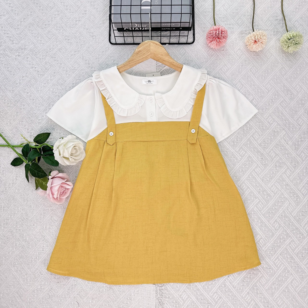 Áo Bầu Yếm Công Sở Sơ Mi Dáng Babydoll Hàng Thiết Kế Đẹp, Nhẹ Nhàng Thanh Lịch Mềm Mát