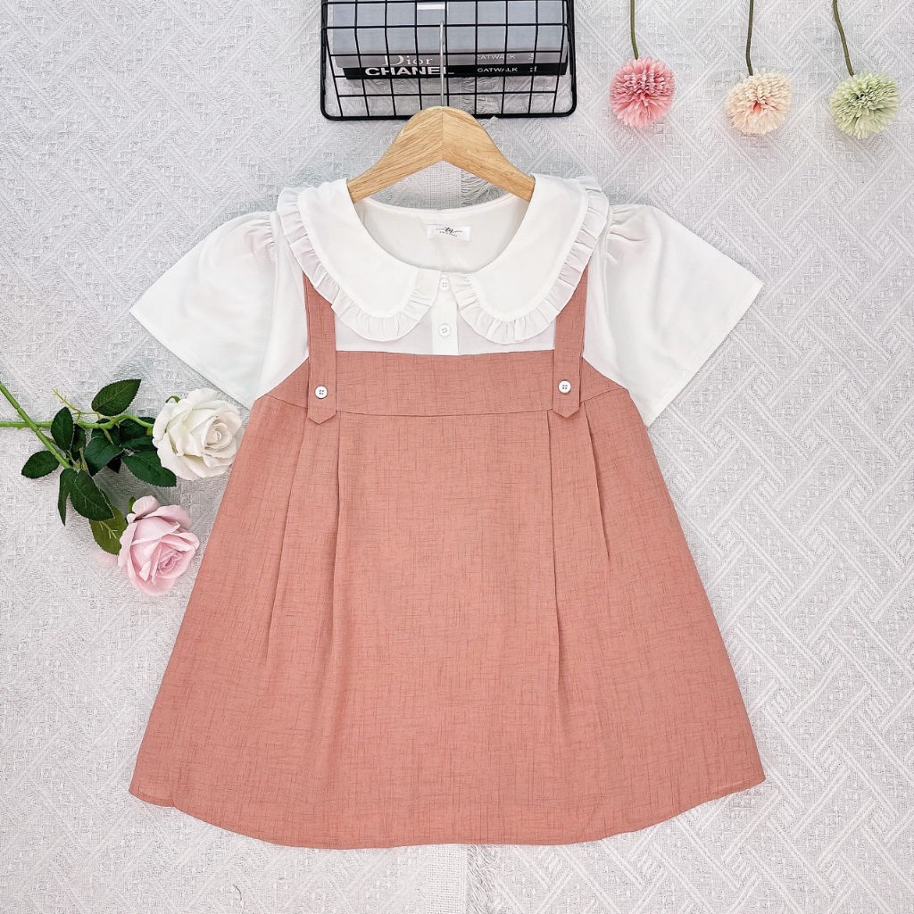 Áo Bầu Yếm Công Sở Sơ Mi Dáng Babydoll Hàng Thiết Kế Đẹp, Nhẹ Nhàng Thanh Lịch Mềm Mát