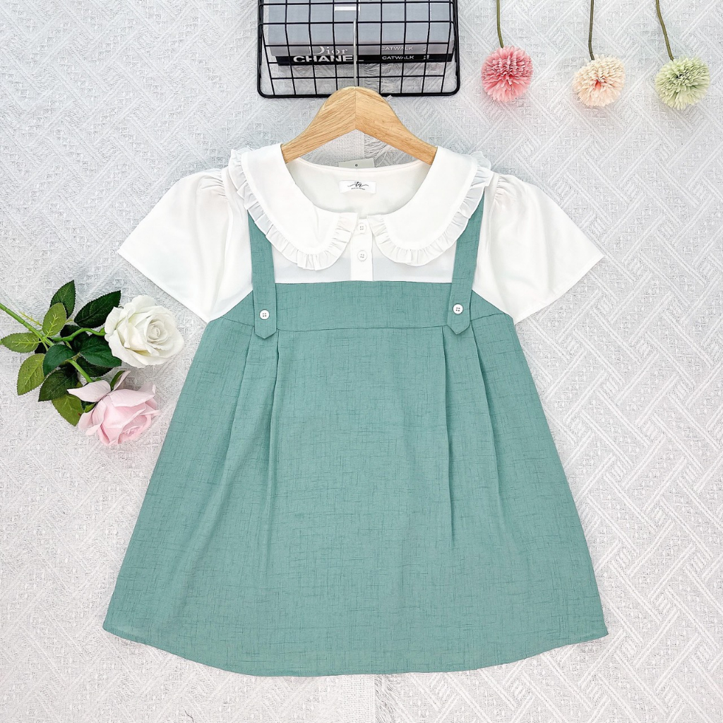 Áo Bầu Yếm Công Sở Sơ Mi Dáng Babydoll Hàng Thiết Kế Đẹp, Nhẹ Nhàng Thanh Lịch Mềm Mát