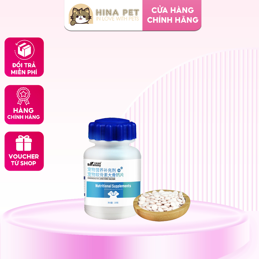 Vitamin cho mèo chó con Borammy