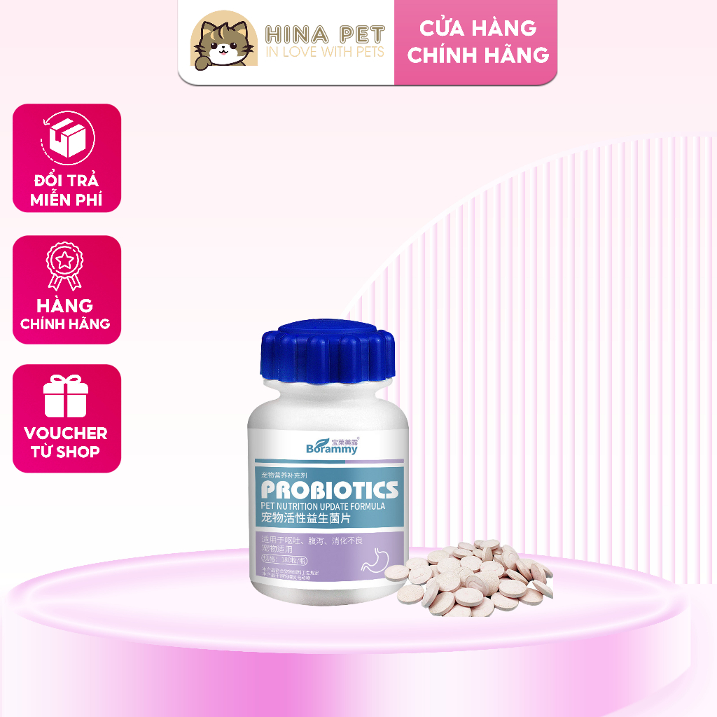 Vitamin cho mèo chó con Borammy