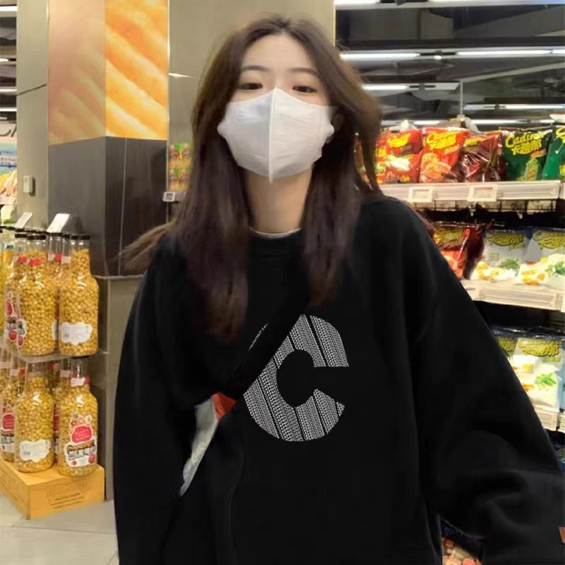 Áo sweater nam nữ mặc đôi siêu ấm Deliz nỉ chui đầu thời thượng thời trang thu đông Ulzzang Devil Princess