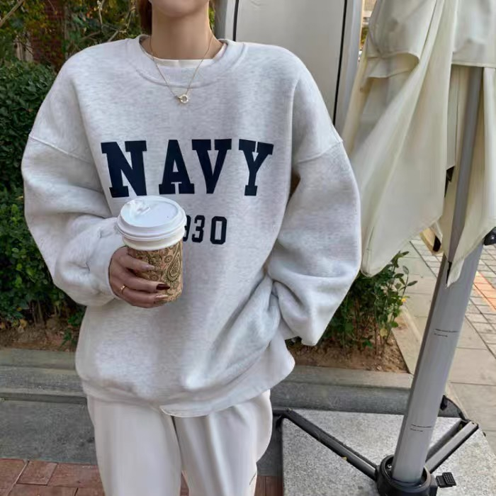 Áo Sweater nam nữ màu đen Deliz thời trang thu đông Hàn Quốc nỉ dài tay form rộng siêu ấm Devil Princess