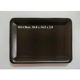 1 dây 125 khay xốp m14 đen và trắng