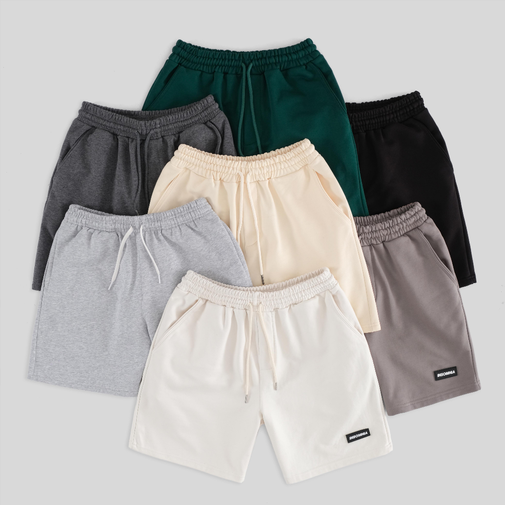 Quần Short Nỉ Chân Cua Local Brand Unisex Insomnia "PREMIUM" - PS001