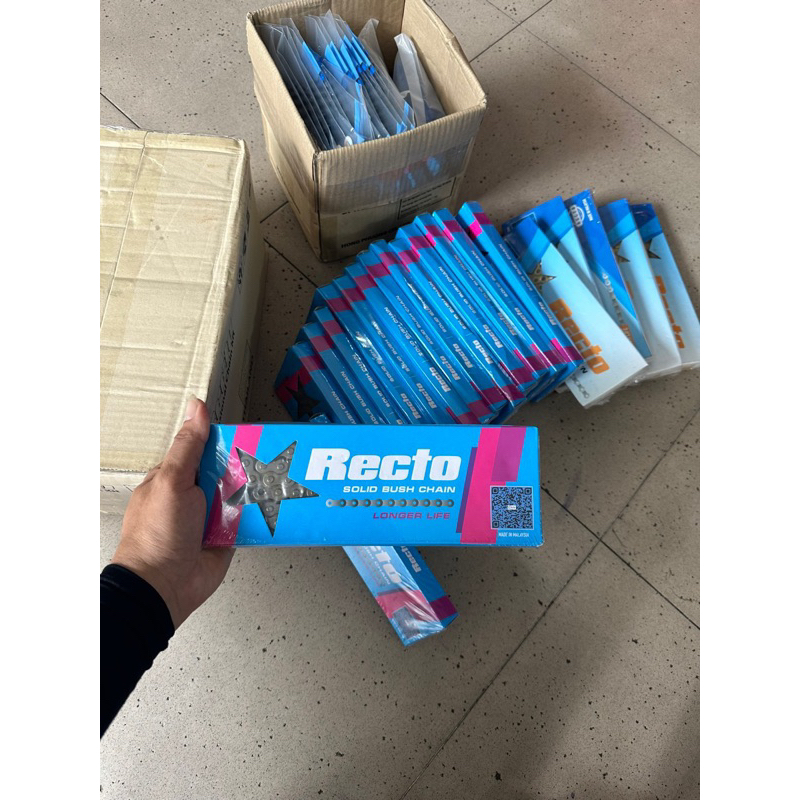 Sên đen recto 428-108L-124L 132L  132L CHÍNH HÃNG RECTO DÙNG CHO EXCITER/WINNER/RAIDER/SONIC..CÁC DÒNG XE 110