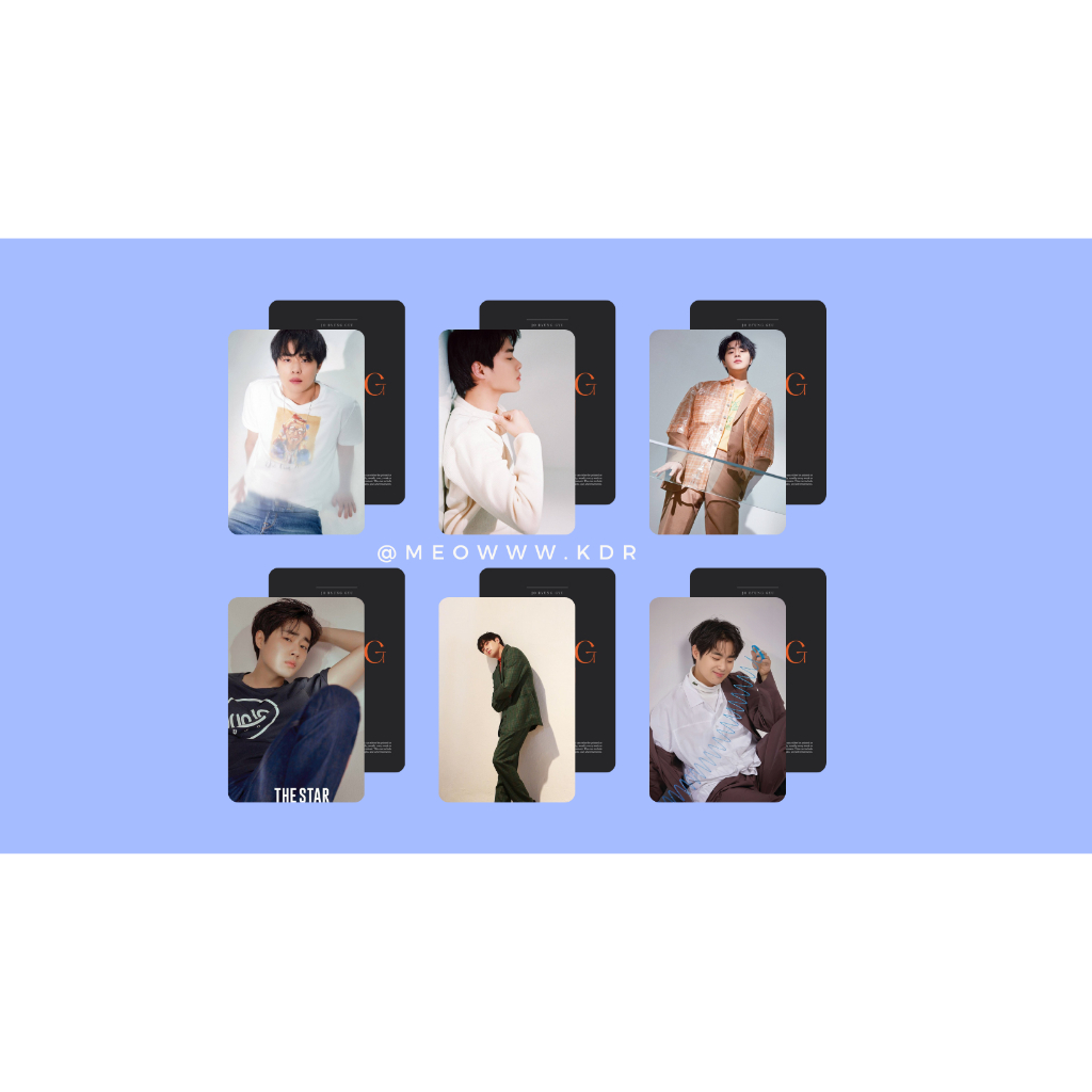 Set card bo góc Jo Byung Gyu- So Mun