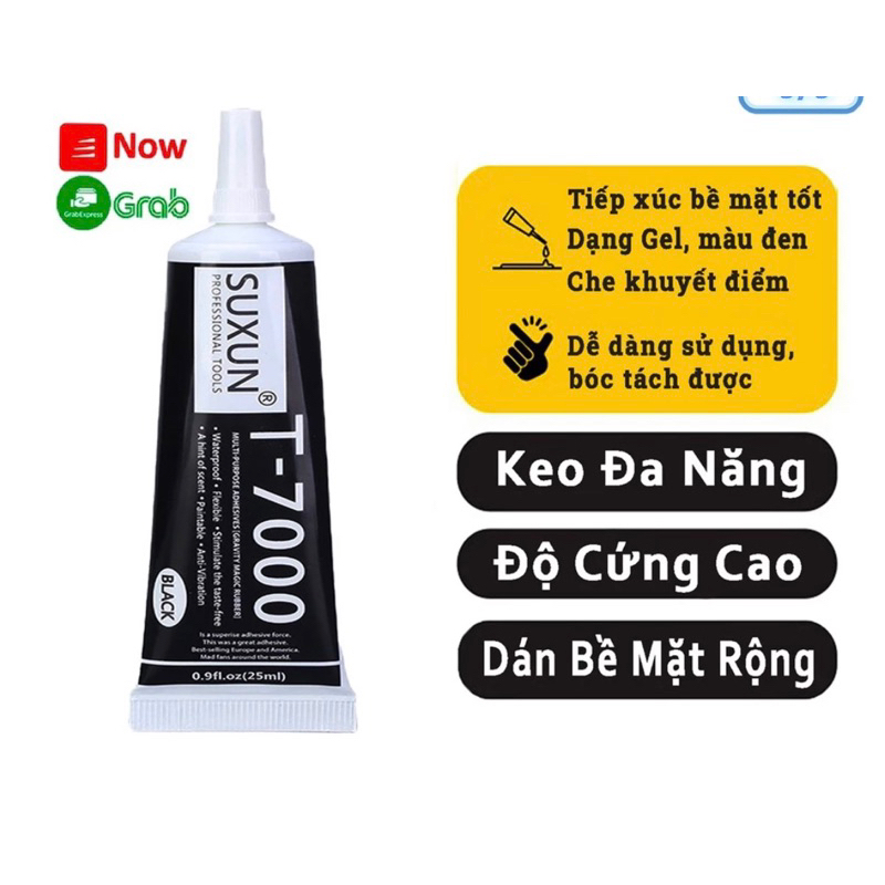 Keo dán T-7000 là loại keo acrylic đặc