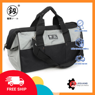 Túi đồ nghề -fukuoka fo-8112 hộp vuông có ngăn vắt đồ nghề 16 inch