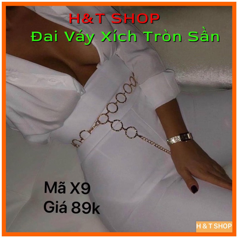Thắt lưng váy,đai váy xích