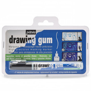 Bút chặn màu keo chặn màu pebeo - drawing gum