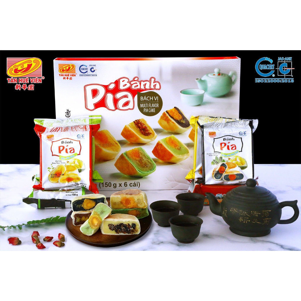 Bánh pía bách vị 900G Tân Huê Viên