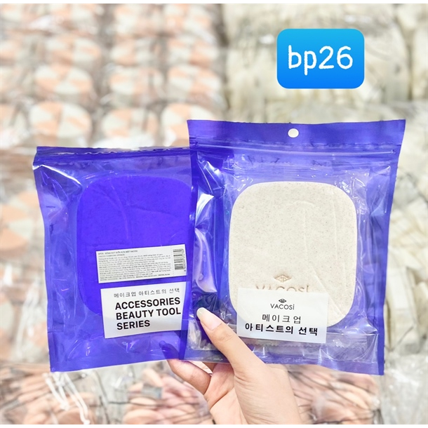 Bông Rửa Mặt Bọt Biển Vacosi BP26