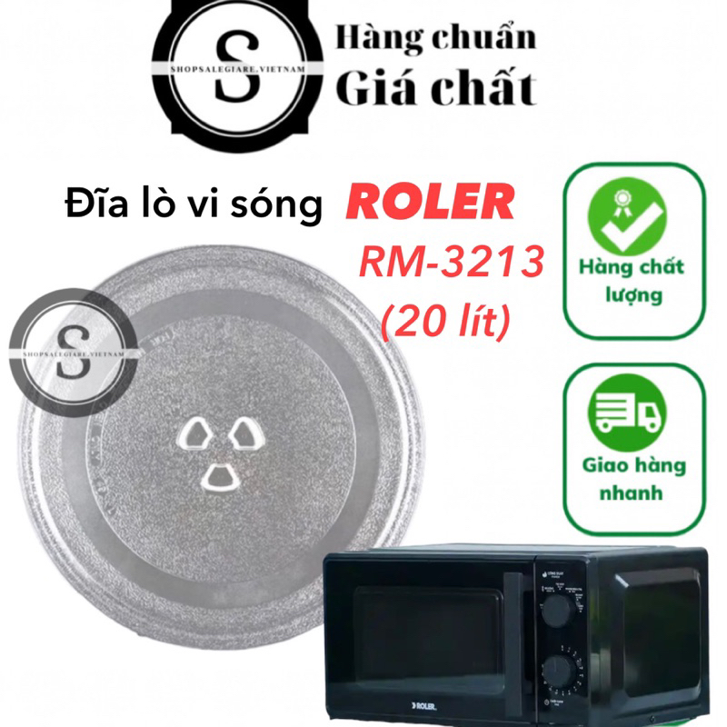 Đĩa lò vi sóng ROLER 20 lít RM-3213 chính hãng - Đĩa lò vi sóng roler rm3213