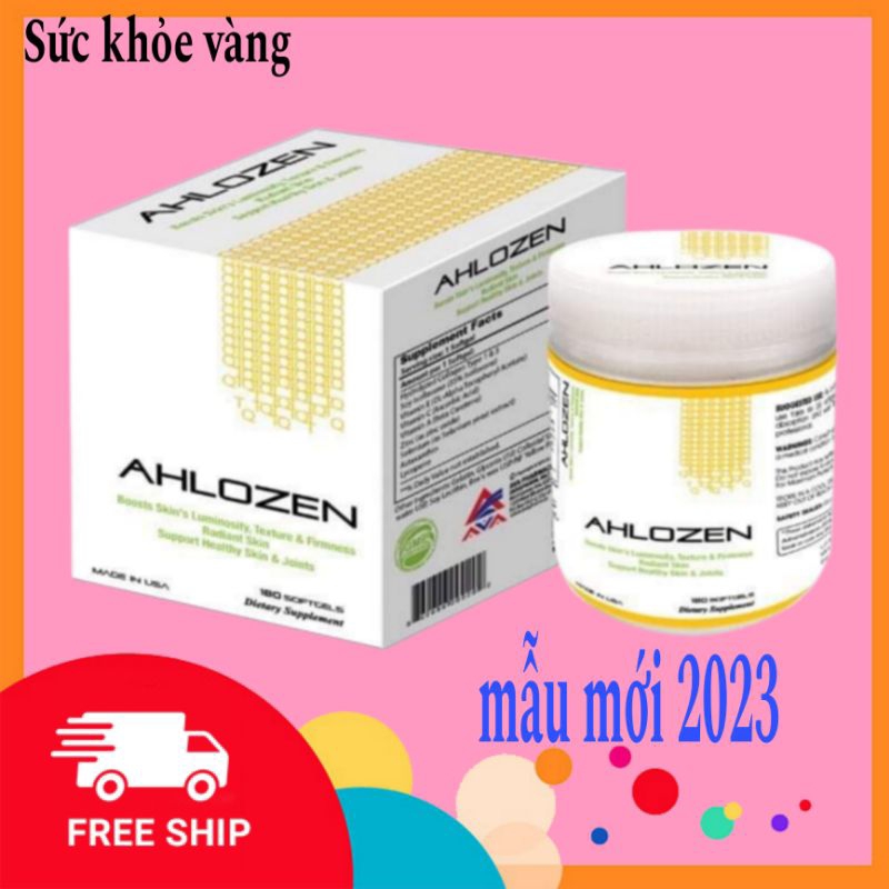 Viên uống Collagen AHlozen 12000mg chính hãng date mới mẫu mới