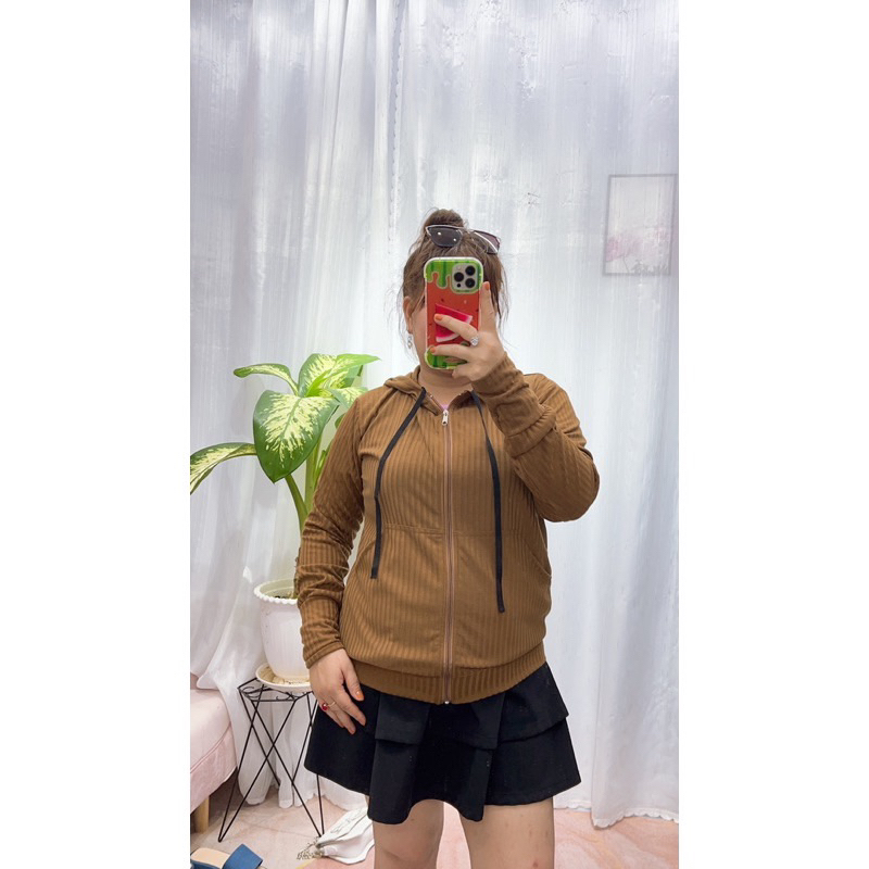 KHOÁC THUN GÂN BIGSIZE