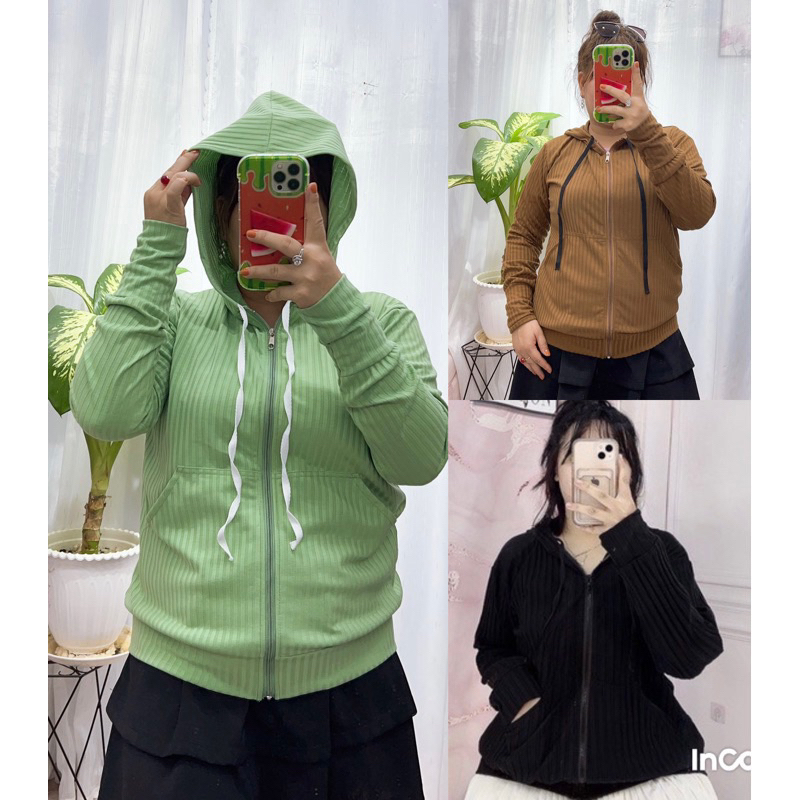 KHOÁC THUN GÂN BIGSIZE