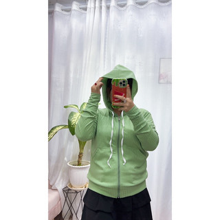 KHOÁC THUN GÂN BIGSIZE ( ảnh thật )
