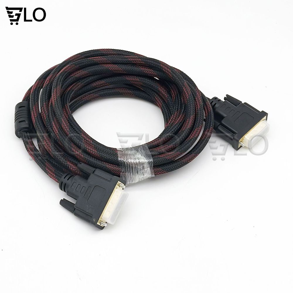 Dây Cáp Màn Hình DVI 24+1 1.5m tới 10m Hàng Bọc Dù Chống Nhiễu