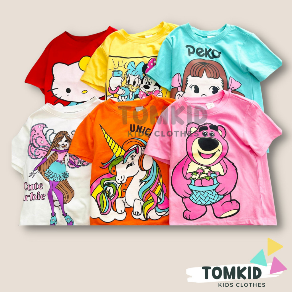 Đồ bộ cho bé gái set đồ bé gái chất cotton 4 chiều, quần ống loe 9-42kg -Tomkids