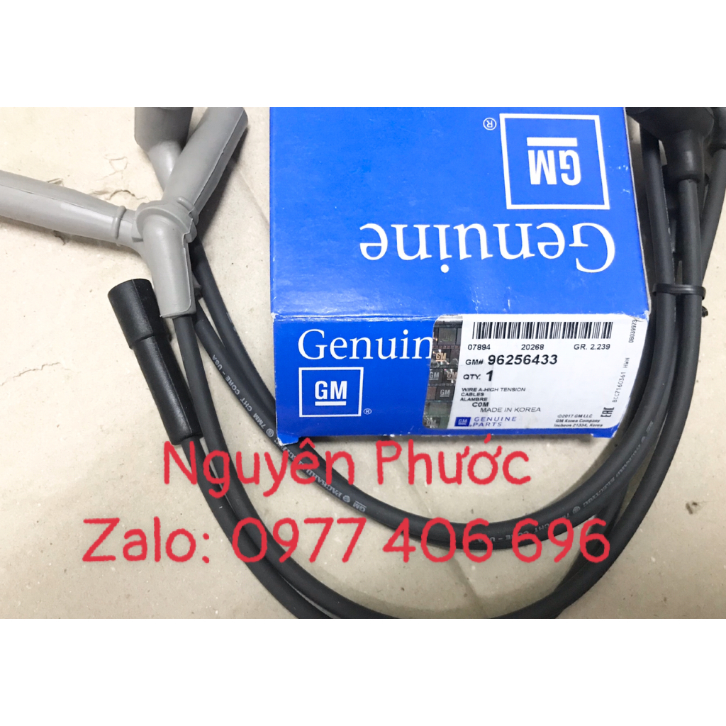 Bộ dây cao áp/ Dây phin MATIZ 1 -2/ Hàng xịn GM chính hãng: 96256433