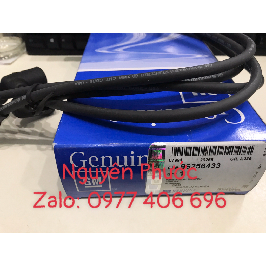 Bộ dây cao áp/ Dây phin MATIZ 1 -2/ Hàng xịn GM chính hãng: 96256433