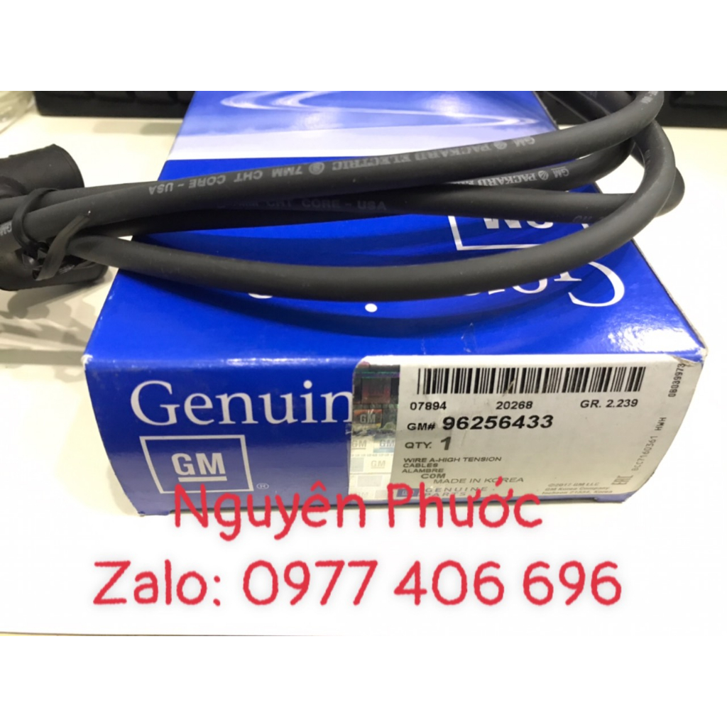 Bộ dây cao áp/ Dây phin MATIZ 1 -2/ Hàng xịn GM chính hãng: 96256433